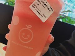 西瓜白桃水桶茶-混果汁(喜荟城店)
