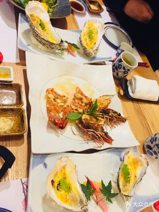 金井日本料理海胆酱焗生蚝图片 - 第2张