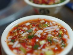 酸汤辣椒汁-周良天山牛杂城(天山路总店)