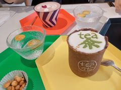 饼干杯奶盖茶-茶是一枝花泡茶店