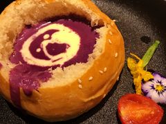 紫薯浓汤-清真·艾美可餐厅(大悦汇店)