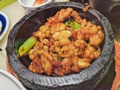 石锅杭椒牛蛙-桂满陇天书(南京德基旗舰店)