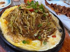 铁板粉丝包菜-国强手抓(西夏区店)