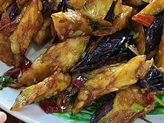 秘制风味茄子-叶存利海鲜大馅饺子(海宁路总店)