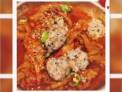 辣烤鸡爪-富乐满韩国正宗炸鸡韩国料理(虹泉路店)