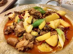 新疆大盘鸡-新粤新疆菜清真餐厅(拱北店)
