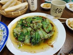 蒜蓉油菜-长安后宰门水盆羊肉(新都心店)