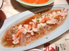 蒜蓉粉丝虾-绿茶餐厅(同成街华联店)