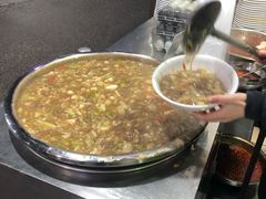 -清真马乐贝腊牛肉蛋黄菜夹馍(马蓉洒金桥店)