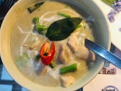 中部绿咖喱鸡肉-帕蓝·暹罗料理(曲阳店)