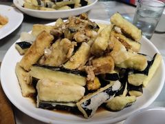 蛤蜊肉拌茄子-华春餐馆(鱼山路店)