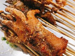 香烤凤爪-烎记烧烤(蓝天花园店)