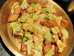 包菜炒囊-丝路金桃·新疆菜(徐汇店)