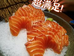 三文鱼中腩刺身-麦秋寿司(富都广场店)