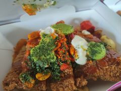 川味炸鸡配土豆片-Lotso Lunch Box 草莓熊餐盒