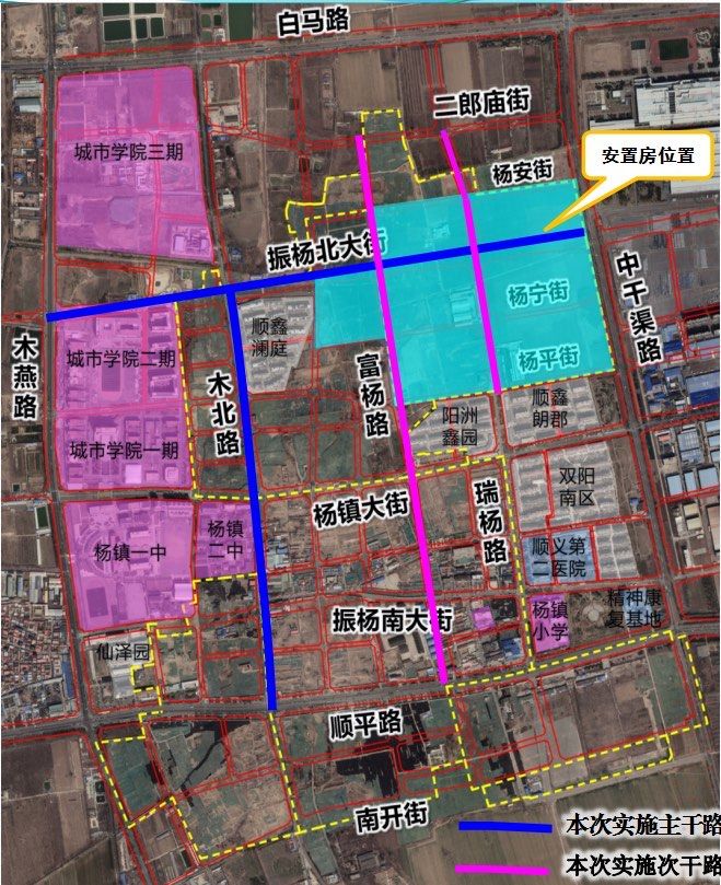 顺义杨镇棚改新消息!周边配套全新升级