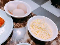 芝士蛋锅底-猪啊牛呀羊啊铜盘烤肉(正大广场店)