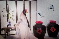 贪欢-九月鹰飞汉服摄影工作室