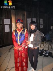 旭英形象空间—明星合作合影-旭英形象空间