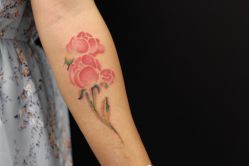 植物 蔷薇-飛凡TATTOO纹身•原创