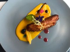 低温烟熏鸭胸肉配蓝莓果酱-L'amour澜茉·轻法餐