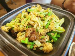 蚕香有机菜花-老朴饭店(邮政街总店)