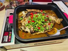 青花椒味烤鮰鱼-令狐冲烤鱼·烧菜馆(达明店)