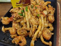 铁板销魂椒椒小龙虾-小川洋风料理(街道口店)