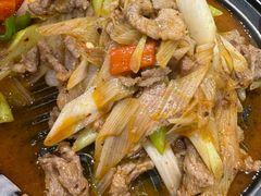 葱爆羊肉-七百岁羊肉馆(环球港店)