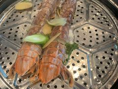 超大赖椒虾-柒味蒸汽海鲜