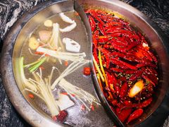 菌汤鸳鸯锅-渝味晓宇火锅(合川路店)