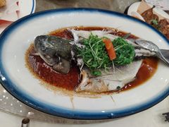 清蒸鲩鱼-尖沙咀大酒楼(罗村店·粤菜海鲜·宴会聚餐)