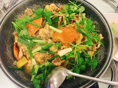 驰名鸡煲蟹大煲-吉源大排档·鱼生·海鲜(烧烤彩印厂店)