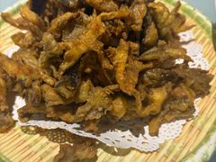 椒盐蘑菇-粗茶淡饭•陕菜•家常菜