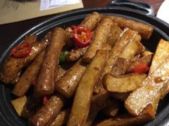 美极炒山药-湖州天煌大酒店-餐厅