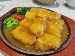 铁板鲍汁豆腐-峨嵋小镇·川菜(勒泰中心店)