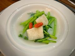 米汤竹笙浸时蔬-王府井文华东方酒店-紫膳餐厅