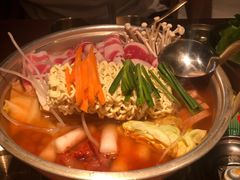 泡菜肥牛部队锅-春熙台韩国料理·章鱼肥牛(西丽店)