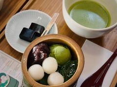 抹茶白玉丸子-中村藤吉(本店)