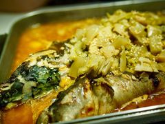 黄金酸辣清江鱼-鱼酷活鱼烤鱼(人信汇商场店)