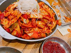 铁板鱿鱼-姜虎东白丁烤肉(虹桥天地店)