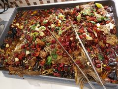 水煮鱼-悦橙烤肉海鲜自助(中央大街店)