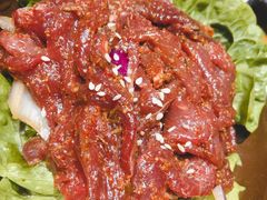 秘制香辣牛肉-胖记烤肉(江汉路店)