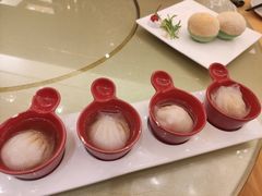 松茸菌汤浸虾饺-新好景海鲜酒家(新塘店)