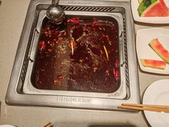 牛油麻辣锅底-海底捞火锅(津南永旺店生日主题店)