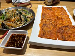泡菜饼-山海珍味韩国料理(奥城店)