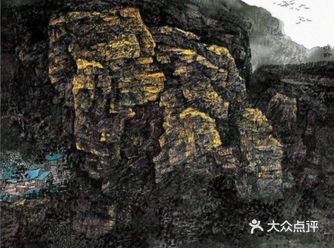 敢于突破范式，气势恢宏的山水