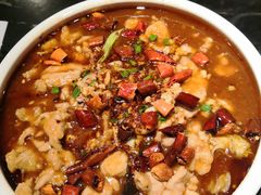 水煮肉片-金掌勺锅包肉(太原万达店)