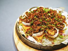 南瓜焖大连鲍-许家菜(望江店)