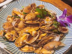 泰辣椒膏炒花甲-上楼私房菜(院士路店)